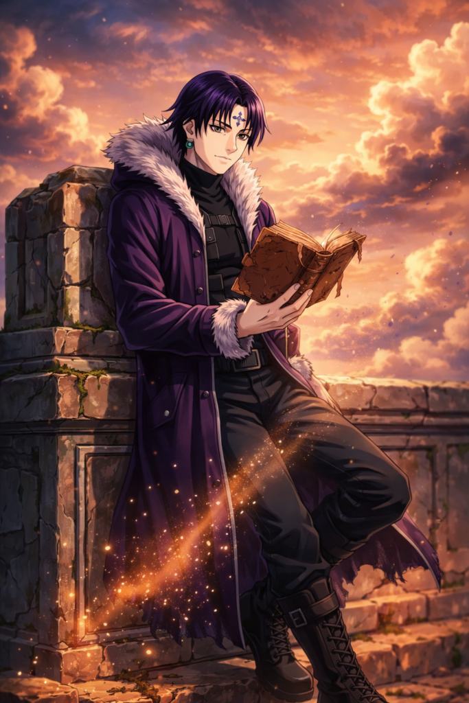 Chrollo Manga Style Ultra HD Wallpaper