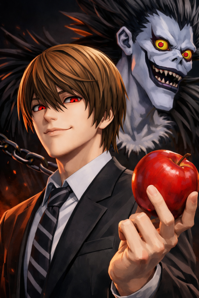 Light Yagami Genius Mind 4K Wallpaper
