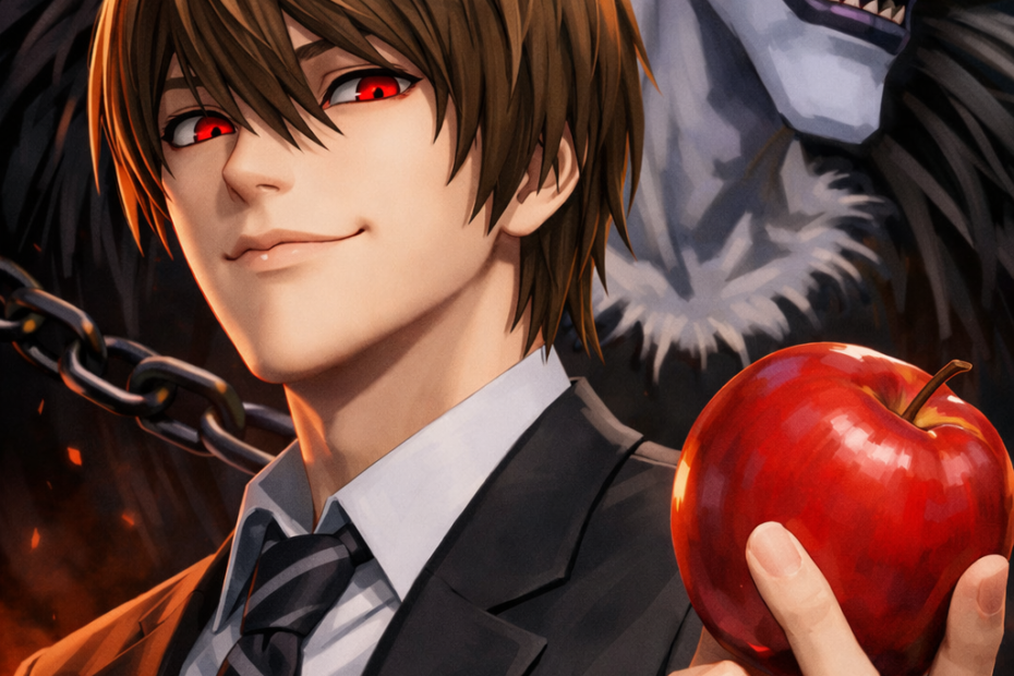 Light Yagami Genius Mind 4K Wallpaper