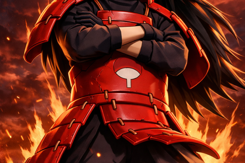 Madara Cool Action Pose Premium 4K Wallpaper