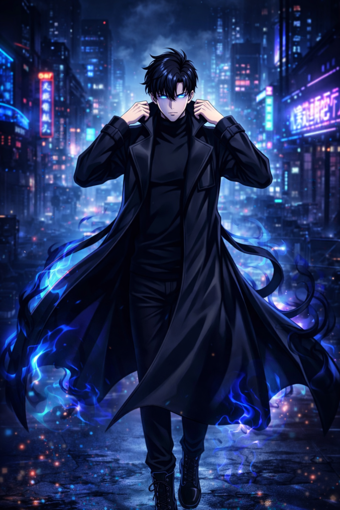 Sung Jin-Woo Dark Aesthetic Anime Wallpaper