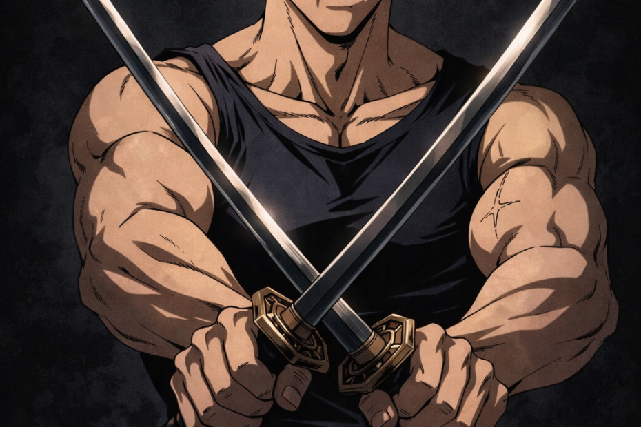 Toji Fushiguro 9k Background Wallpaper - Jujutsu Kaisen The Assassin of Zenin Clan.