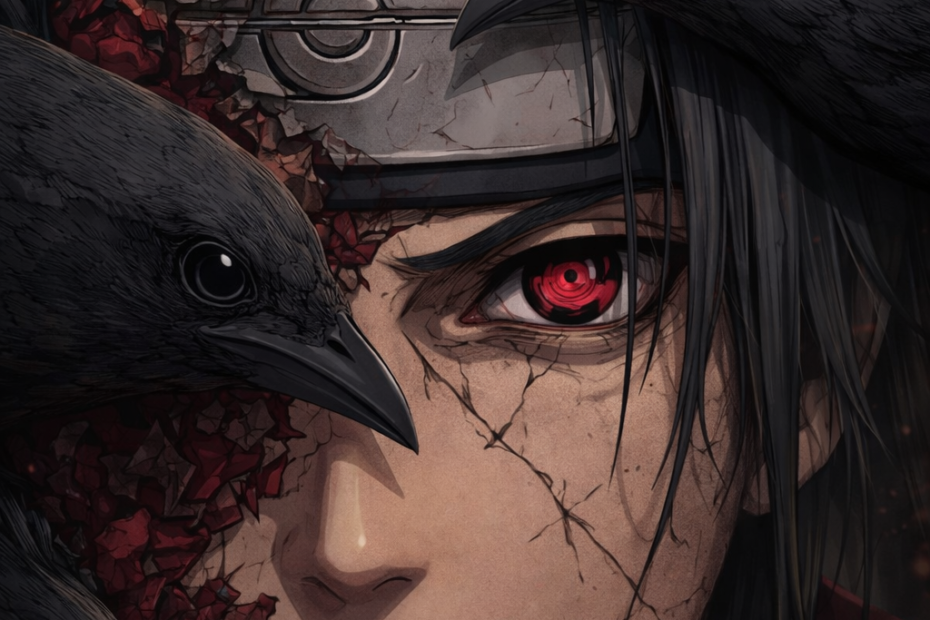 Itachi Uchiha Mangekyou Sharingan HD Background