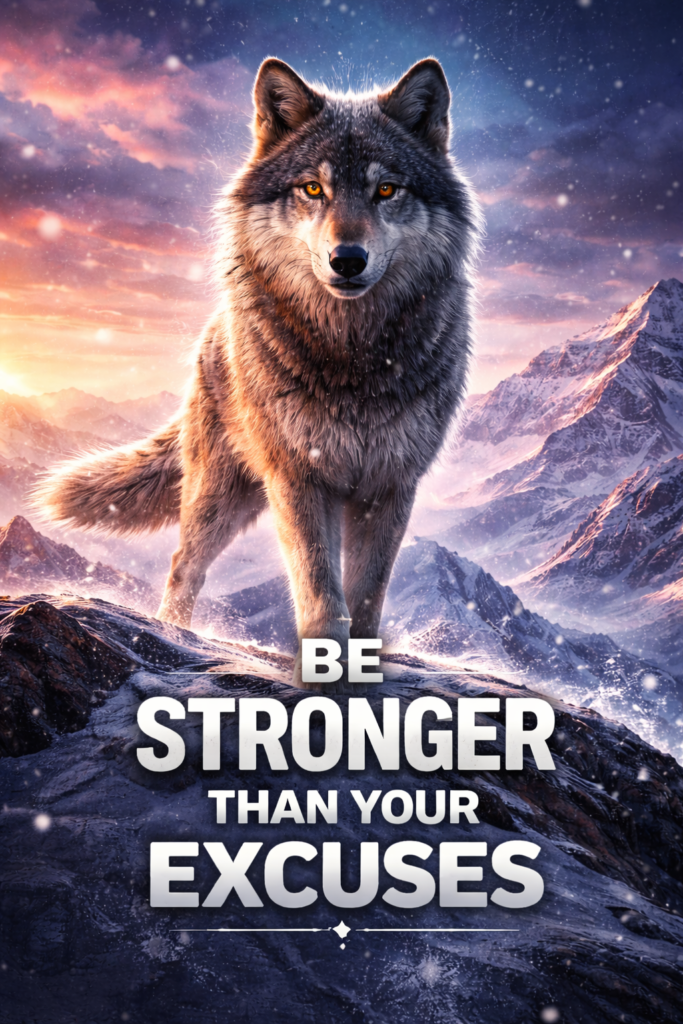 Wolf 4K Wallpaper|Motivational