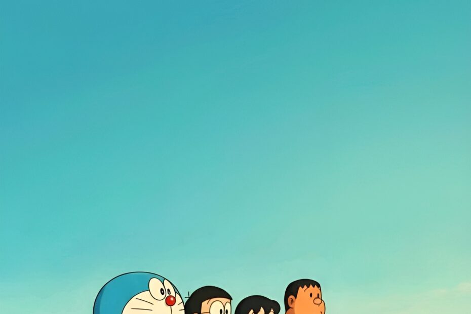 4K Doraemon Cartoon Wallpaper for Mobile – Ultra HD Background