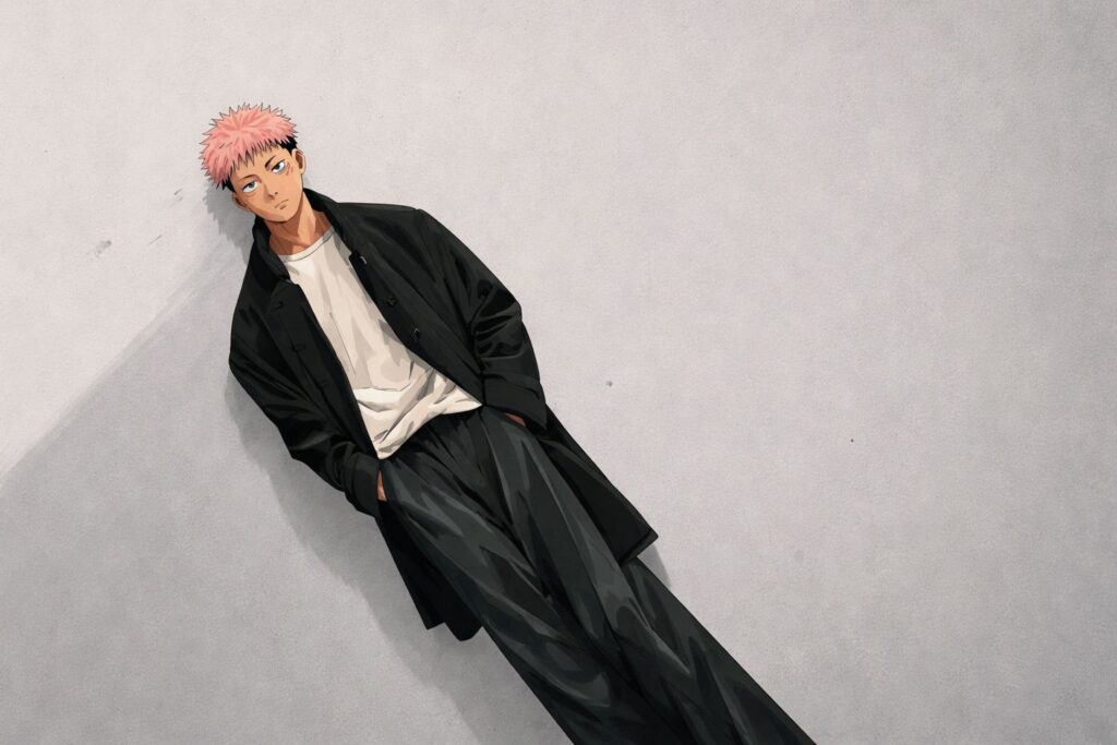 Badass Yuji Itadori 8K Wallpaper For PC– Jujutsu Kaisen Anime Art