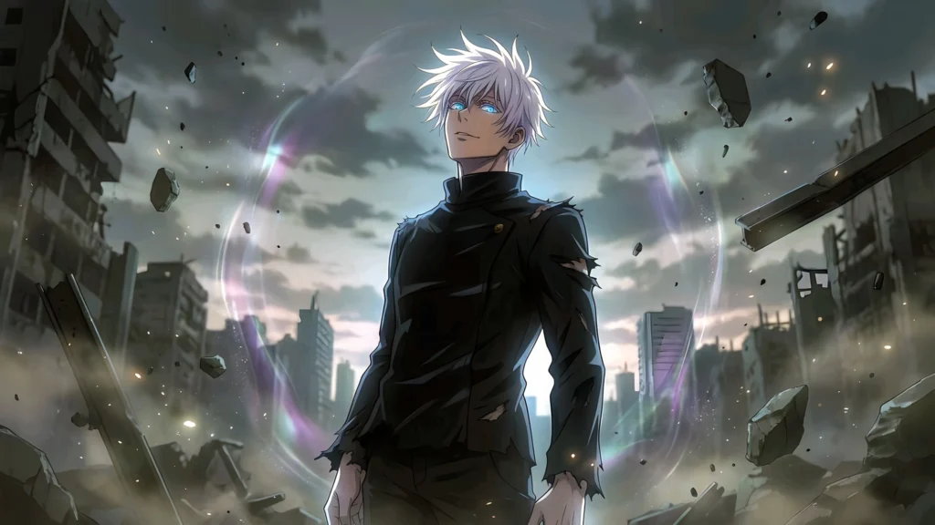 Insane Gojo Satoru 5K Wallpaper for PC - Jujutsu Kaisen