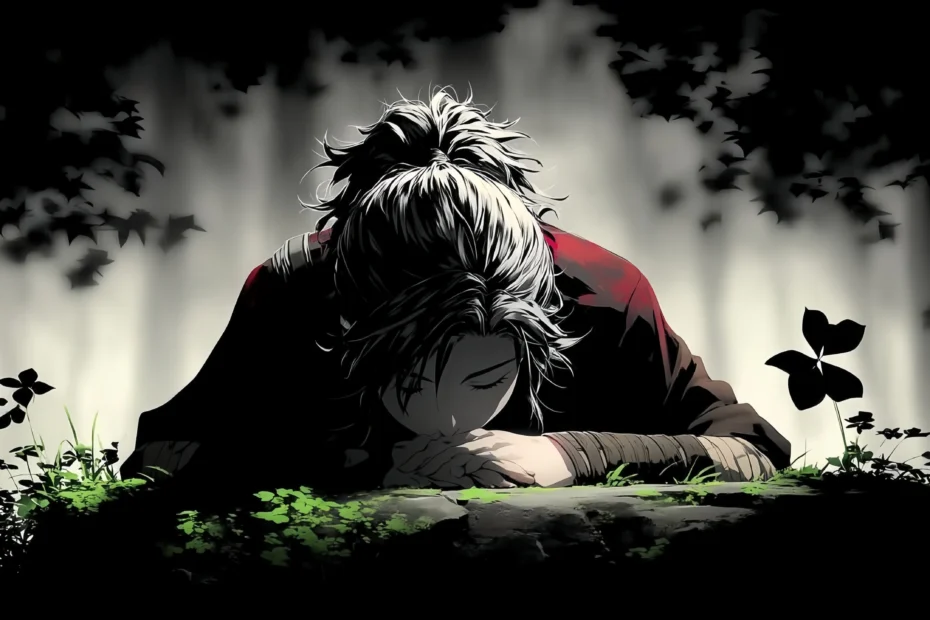 Aesthetic Sad Anime 5K Wallpaper – HD Desktop Background