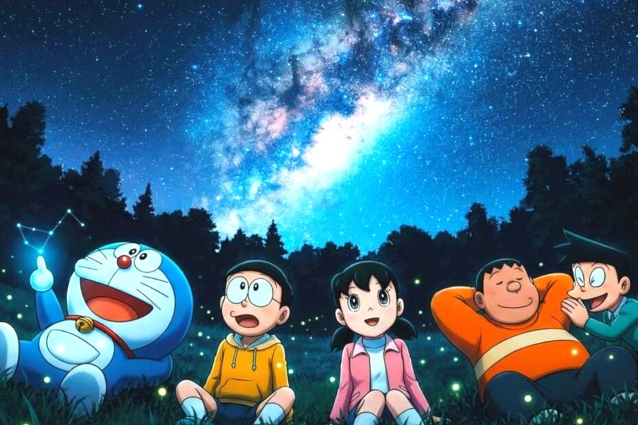 Epic Doraemon Cartoon 5K Wallpaper for Pc