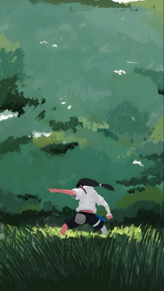 Neji Hyuga 5K mobile wallpaper - Animezaura