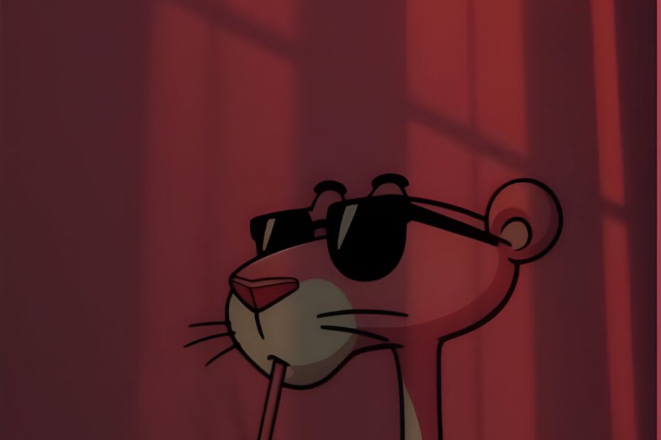 Pink Panther 4K Ultra HD Wallpaper – Cute & Aesthetic Cartoon Background