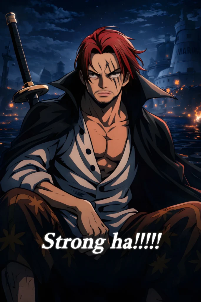 Red-Haired Shanks 5K Wallpaper - One Piece Anime