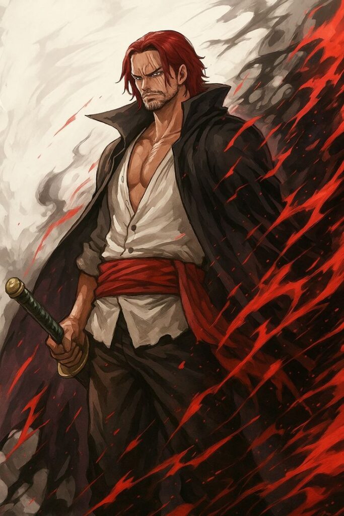 Red-Haired Shanks 5K Wallpaper - One Piece Anime