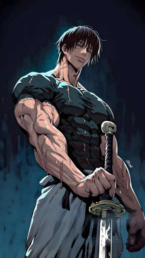 Toji Fushiguro 5K Wallpaper – Sorcerer Killer Ultra HD Mobile Background