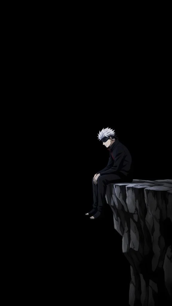 Gojo Satoru 12K Minimalist HD Wallpaper