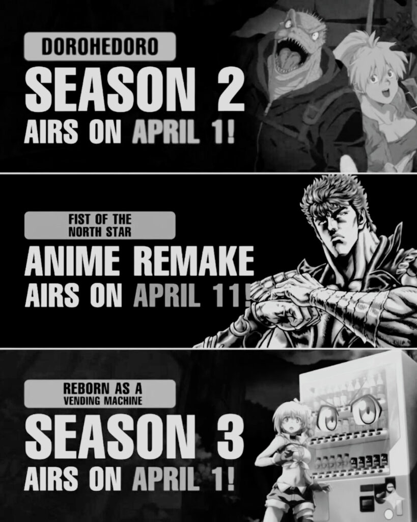 April 2026 Anime Release Schedule: Biggest Updates, New Seasons & Must-Watch Shows