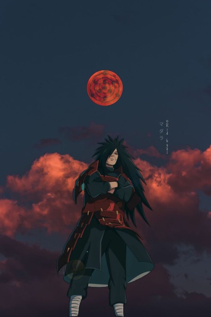Madara Uchiha Powerful 4K Background