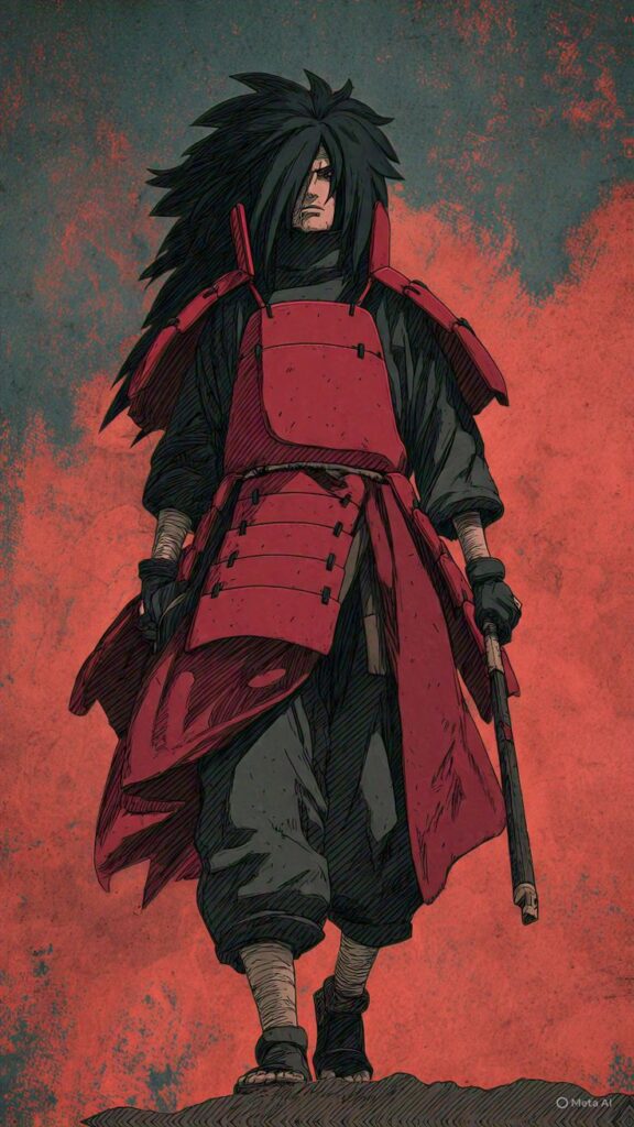 Madara Uchiha Rinnegan HD Art