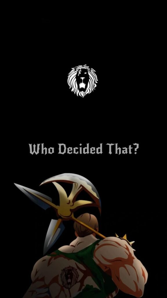 10+ Ultra HD Seven Deadly Sins Backgrounds - Escanor 5K Mobile Wallpapers