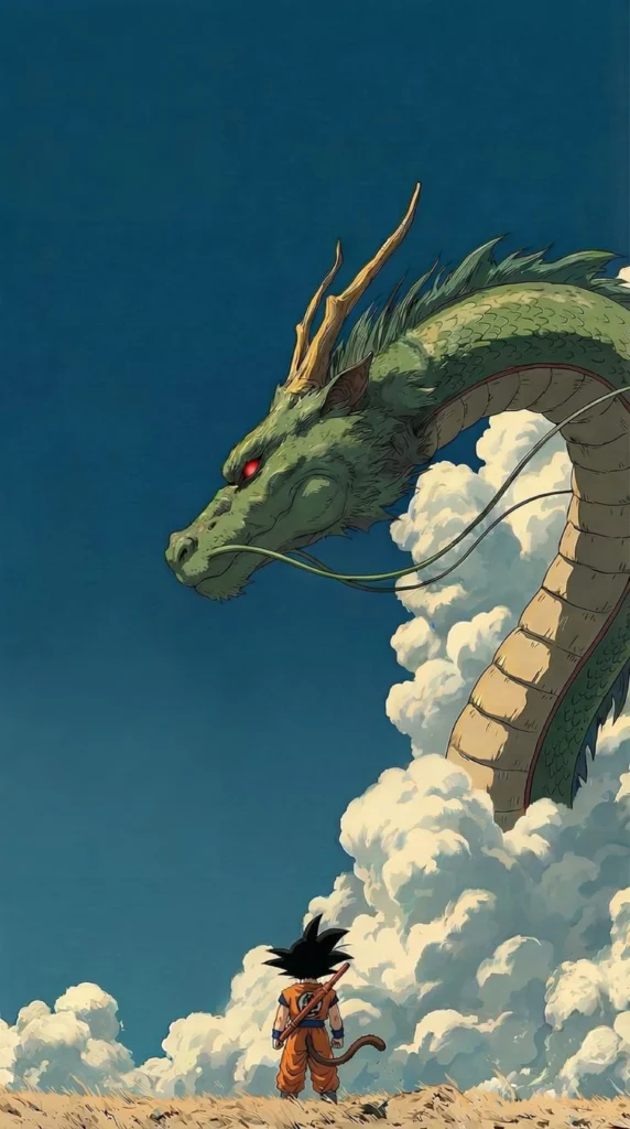 Dragon Ball Z 5K high resolution anime wallpaper.
