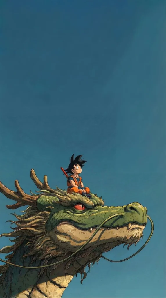 Dragon Ball Z HD Saiyan warrior anime wallpaper.