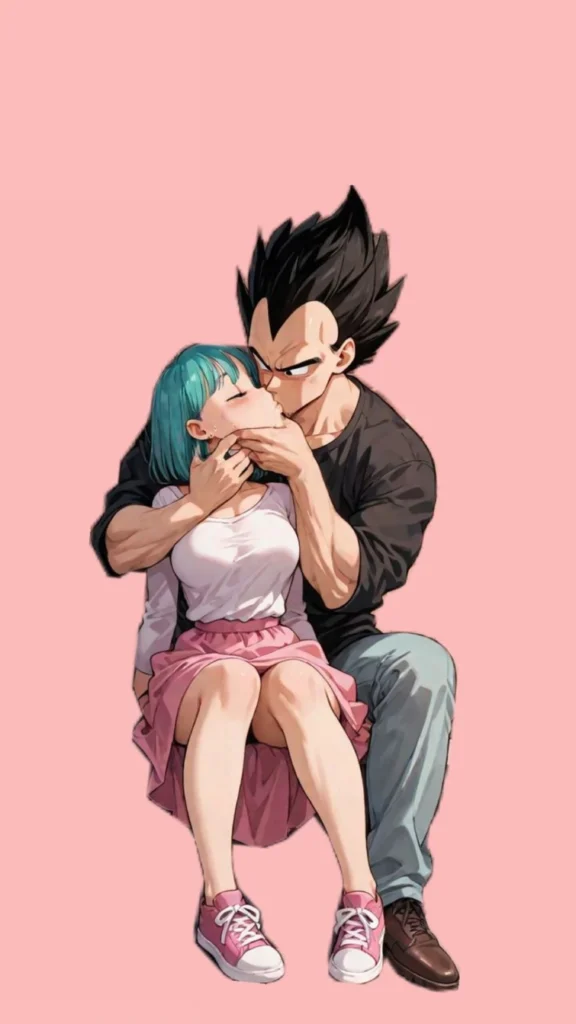Dragon Ball Z Saiyan family aesthetic wallpaper HD