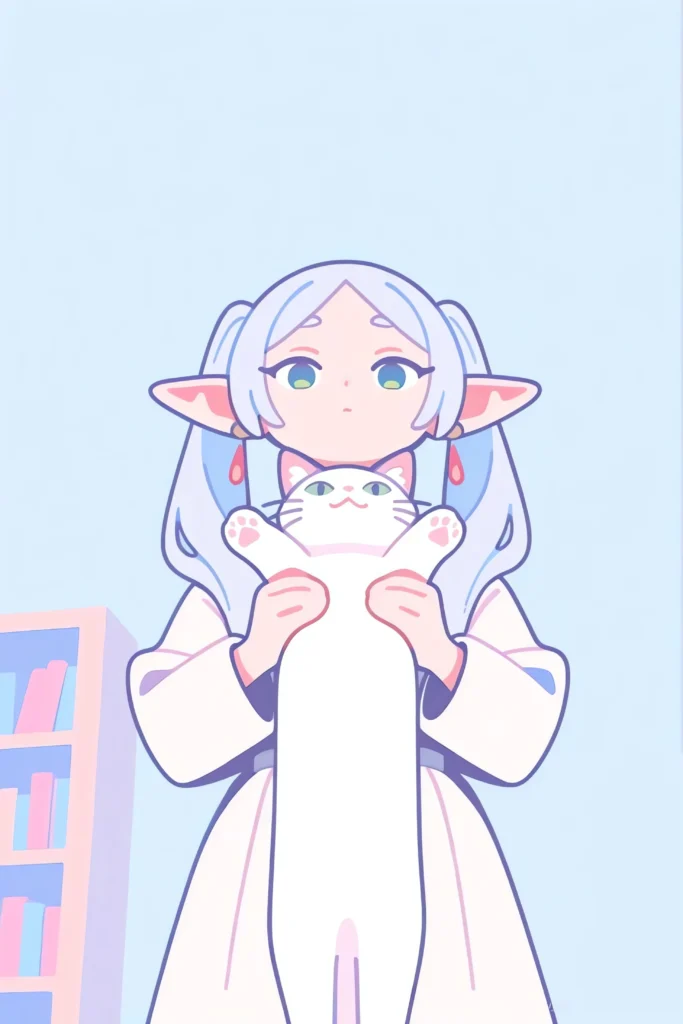 Frieren Calm Anime Wallpaper for Desktop