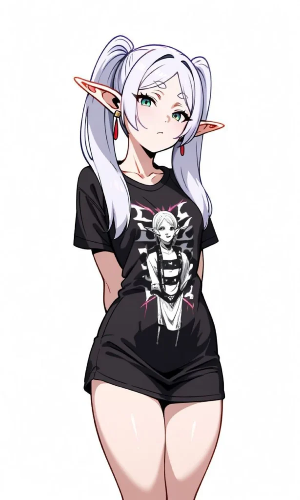 Frieren Cute Anime Wallpaper for iPhone