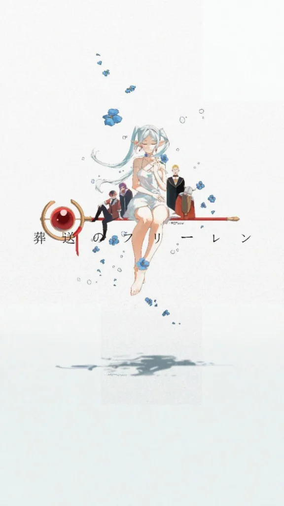 Frieren Emotional Anime Scene Wallpaper