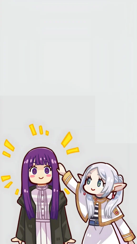 Frieren Mage Anime Wallpaper Background