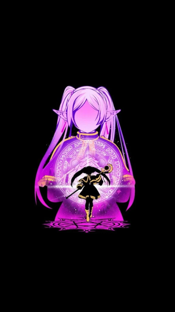 Frieren Magical World Anime Wallpaper