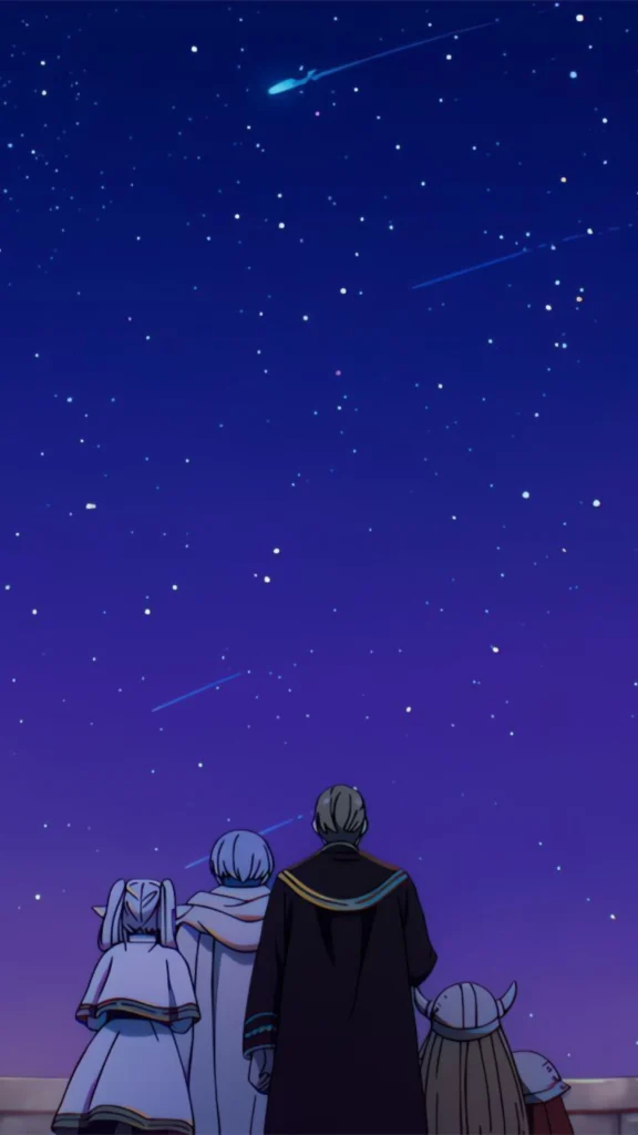 Frieren and Stark Anime Wallpaper 4K