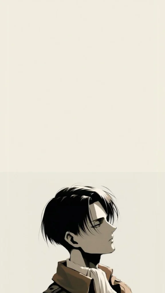 Levi Ackerman Dark Anime Wallpaper