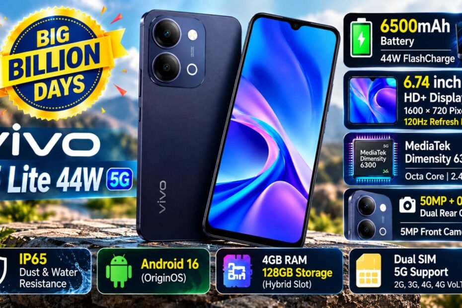 Vivo T5 Lite 44W 5G